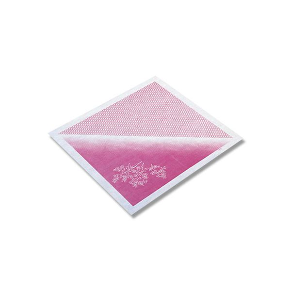 【商品名】 不織布風呂敷 アラカルト 亀甲ボカシ50cm角 1セット(500枚:20枚×25パック) 【ジャンル・特徴】 発色性に優れたナイロン不織布製の簡易風呂敷です。 [ #004717111 ]