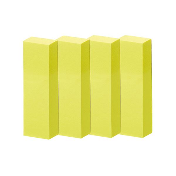 【商品名】 （まとめ） TANOSEE 強粘着ふせん50×15mm ビビッドカラー・イエロー 1セット（60冊：20冊×3パック） 【×5セット】 【ジャンル・特徴】 ちょっとした目印向けの見出しサイ