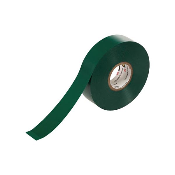 【商品名】 （まとめ） 3M スコッチ ビニールテープ 35 緑19mm×20m 35GRE 1巻 【×10セット】 【ジャンル・特徴】 鉛フリータイプです。 [ 35GRE ]