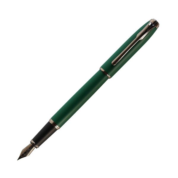 【商品名】 （まとめ） 寺西化学 ギター 万年筆 グリーン FGFPN-GR-F 1本 【×5セット】 【ジャンル・特徴】 飽きのこないエレガントなクラシカルデザインの万年筆。 [ GFPN-GR-F