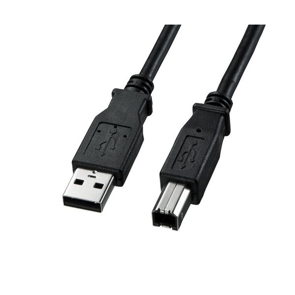 【商品名】 【5個セット】 サンワサプライ USB2.0ケーブル 1m PC99規格 KU20-1BKK2X5 【ジャンル・特徴】 USB2.0ケーブル(ブラック・1m) [ KU20-1BKK2X5