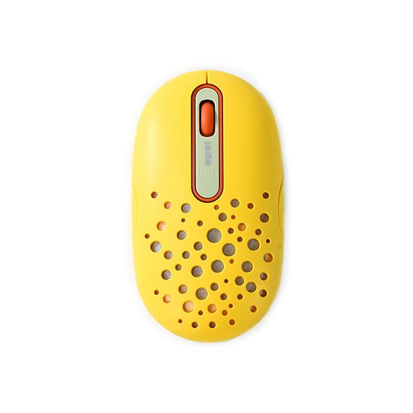 【商品名】 ビジネスハーモニー EGRET Happi E LEDがふんわり光る高機能充電式ワイヤレスマウス レモン EM23-H3 【ジャンル・特徴】 おしゃれな外観と使いやすい機能のワイヤレスマウ