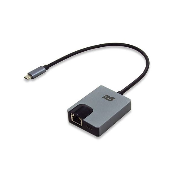ラトックシステム USB Type-C ギガビット対応LANアダプター（PD対応・30cmケーブル） RS-UCLAN-PD〔代引不可〕