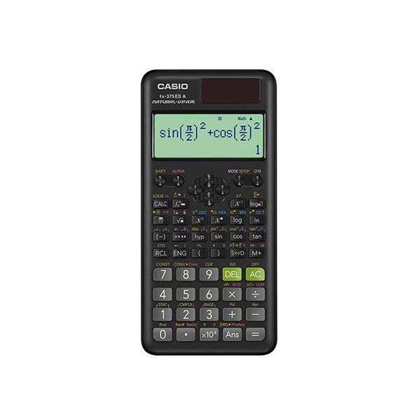 【商品名】 カシオ計算機 スタンダード関数電卓 数学自然表示タイプ FX-375ESA-N 【ジャンル・特徴】 スタンダード関数電卓。関数・機能:394、メモリー数:9 [ FX-375ESA-N ]