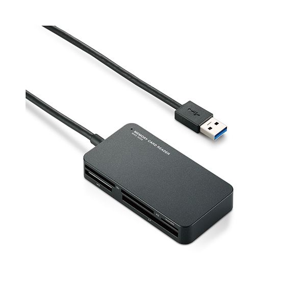 【商品名】 エレコム カードリーダー USB3.0対応 MR3-A006BK