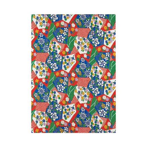 【商品名】 【まとめ】 スマートバリュー 和紙千代紙 赤青系柄10枚 B400J-5RB 【×2セット】