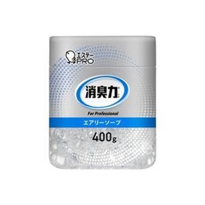 【商品名】 【まとめ】 エステー 消臭力 業務用 ビーズ 本体 400g Aソープ 【×3セット】