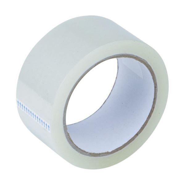 【商品名】 （まとめ） TRUSCO手で切れる静音透明梱包用OPPテープ クリア 幅48mm×長さ50m 厚さ0.055mm TOPTS-50S 1巻 【×3セット】