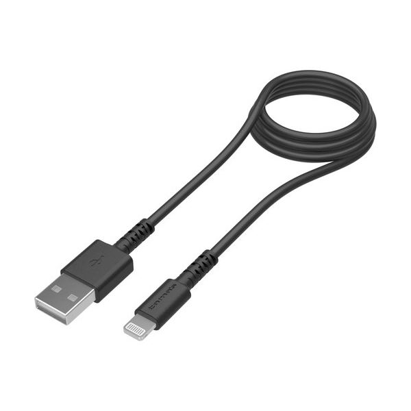 【商品名】 多摩電子工業ロングライフ Lightning ケーブル ブラック 1.0m TH281L10K 1本