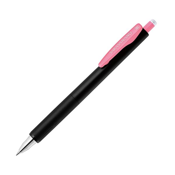 【商品名】 ゼブラジェルボールペン サラサナノ 0.38mm ピンク JJX72-P-N 1セット（10本）