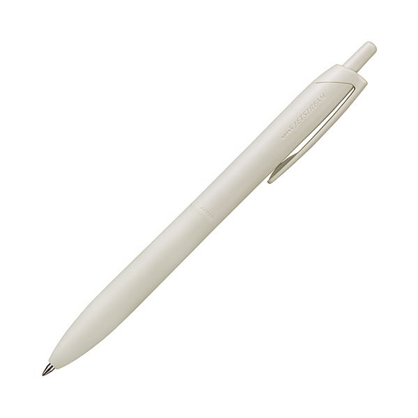 【商品名】 三菱鉛筆油性ボールペン ジェットストリーム シングル （Lite touch ink搭載） 0.7mm 黒 （軸色：シェルホワイト）SXNLS07.1 1セット（10本）
