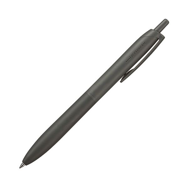 【商品名】 三菱鉛筆油性ボールペン ジェットストリーム シングル （Lite touch ink搭載） 0.7mm 黒 （軸色：オフブラック）SXNLS07.24 1セット（10本）