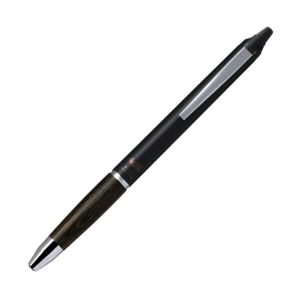 【商品名】 パイロットゲルインキボールペン フリクションボールノックゾーン 極細0.5mm ブラック （軸色：ダークブラウン） LFBKZ-2SEF-DBN1本