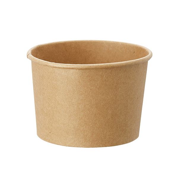 【商品名】 シモジマHEIKO 食品容器 アイスカップ クラフト 86-200 #004501007 1セット（1000個：50個×20パック）