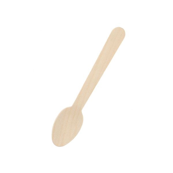 【商品名】 シモジマHEIKO 木製スプーン 140mm バラ #004514124 1セット（3000本：100本×30パック）