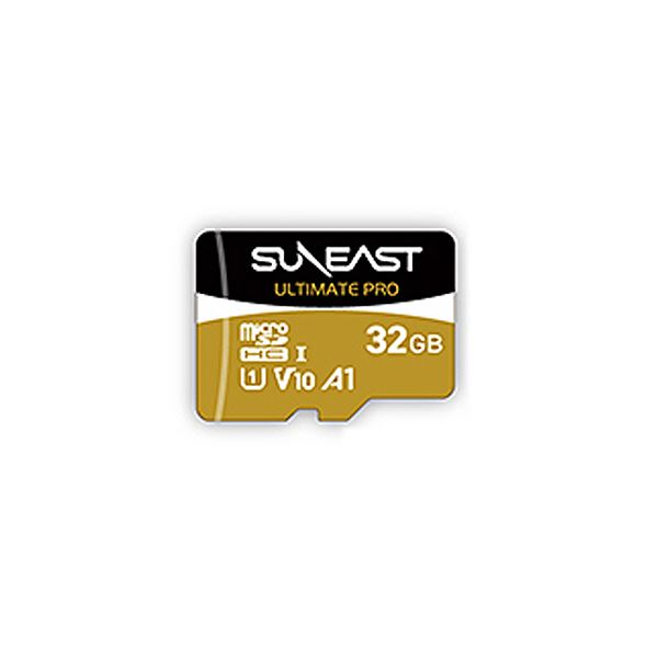 【商品名】 旭東エレクトロニクス SUNEAST ULTIMATE PRO micro SDHC UHS-I カード 32GB V10 ゴールドSE-MSDU1032C180 1枚