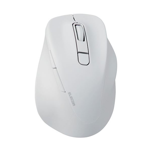 【商品名】 エレコム 静音Bluetooth5.0マウス EX-G 5ボタン Sサイズ ホワイト M-XGS30BBSKWH 1個