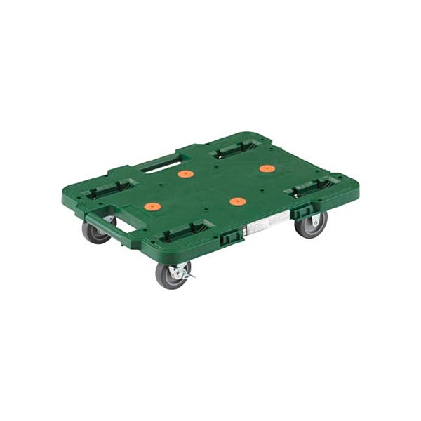 【商品名】 TRUSCOルートバン 370×500 S付 緑 MPB-500S-GN 1台