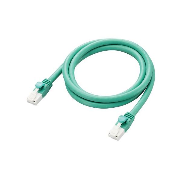 【商品名】 【3セット】 エレコム LANケーブル CAT6A 1m 高速 10Gbps ストレート 爪折れ防止 グリーン LD-GPAT/GN1/RSX3 [ LD-GPAT/GN1/RSX3 ]