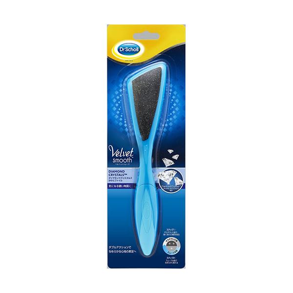【商品名】 【5セット】 Scholls Wellness ドクターショール ベルベットスムーズ ダイヤモンドクリスタルズ かかとファイル drscholl02445X5 【ジャンル・特徴】 人間工学