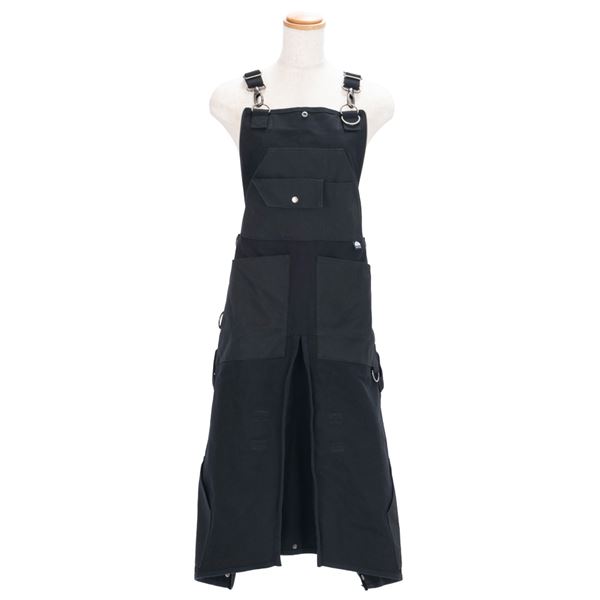 【商品名】 ヒッポス[HIPPOSS] 5Way 難燃エプロンバッグ M HPS-FWA01-BK ブラック 【ジャンル・特徴】 アウトドアブランド[ヒッポス]シリーズ第一弾。 [ HPS-FWA01
