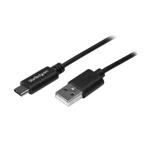 【商品名】 （まとめ） Star Tech.com USB2.0ケーブル タイプA オス（4ピン）-Type-C オス（24ピン） ブラック 1m USB2AC1M 1本 【×3セット】