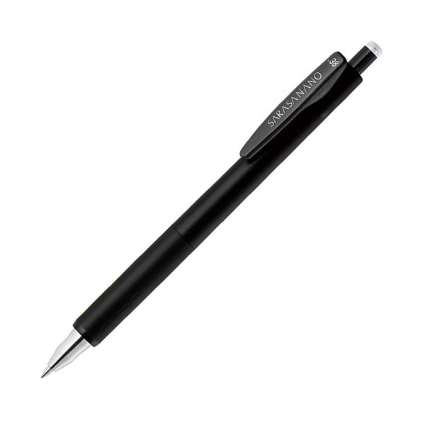 【商品名】 （まとめ） ゼブラジェルボールペン サラサナノ 0.38mm 黒 JJX72-BK-N 1セット（10本） 【×3セット】