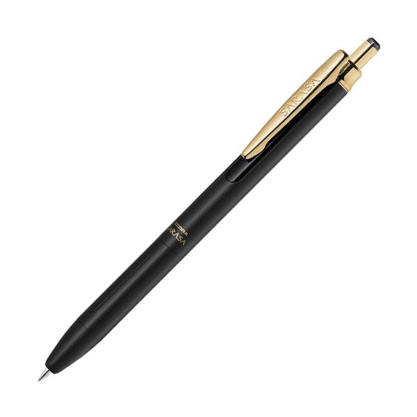 【商品名】 （まとめ） ゼブラジェルボールペン サラサグランド 0.3mm 黒 （軸色：マットブラック） P-JJH57-MTBK 1本 【×5セット】