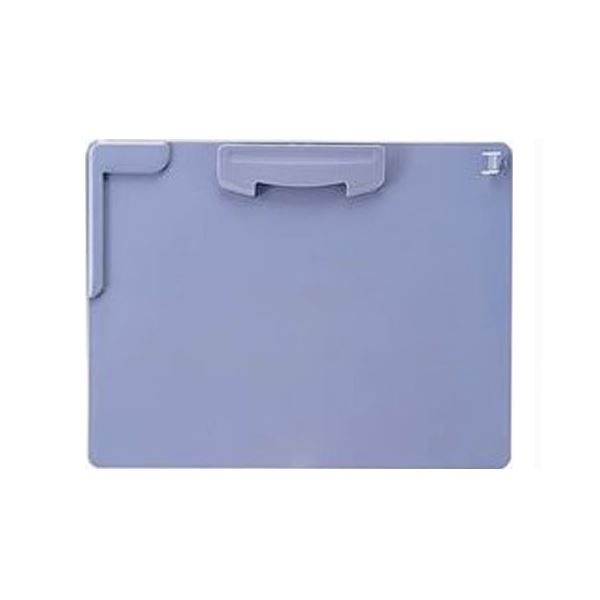【商品名】 （まとめ） ライオン事務器クリップボード B5ヨコ ブルー CS-211N B5-S 1枚 【×10セット】