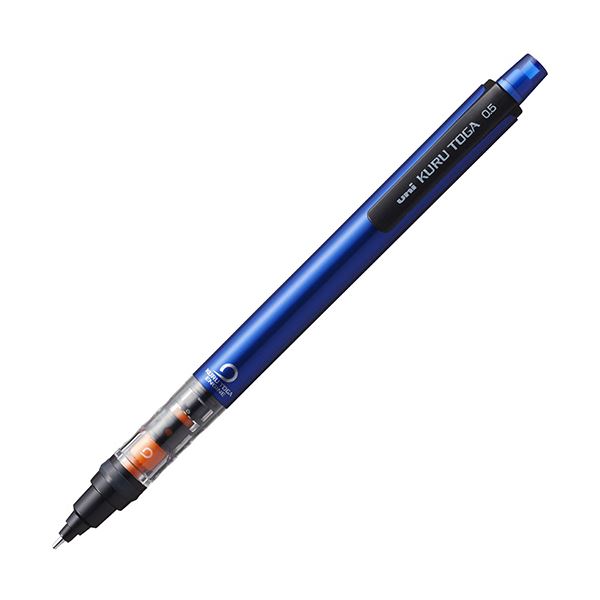 【商品名】 （まとめ） 三菱鉛筆シャープペンシル クルトガ パイプスライドモデル 0.5mm （軸色：ブルー） M54521P.33 1本 【×10セット】