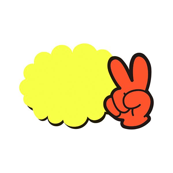 【商品名】 （まとめ） ササガワゆびPOP 小 無字 50×77mm 13-4230 1パック（5枚） 【×10セット】