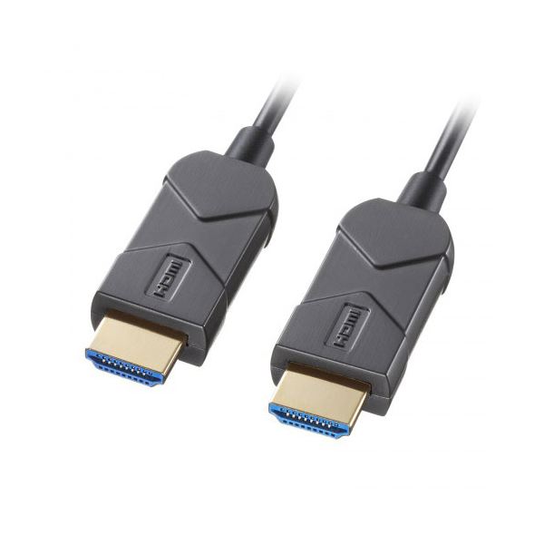 【商品名】 サンワサプライ 8K/60Hz 4K/120Hz対応光ファイバHDMIケーブル 15m KM-HD20-UFB15LP 【ジャンル・特徴】 8K/60Hz、4K/120Hzに対応した光ファ