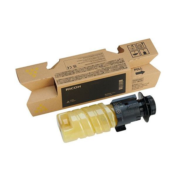 【商品名】 RICOH リコー 600753 トナー P C375 イエロー 【純正品】