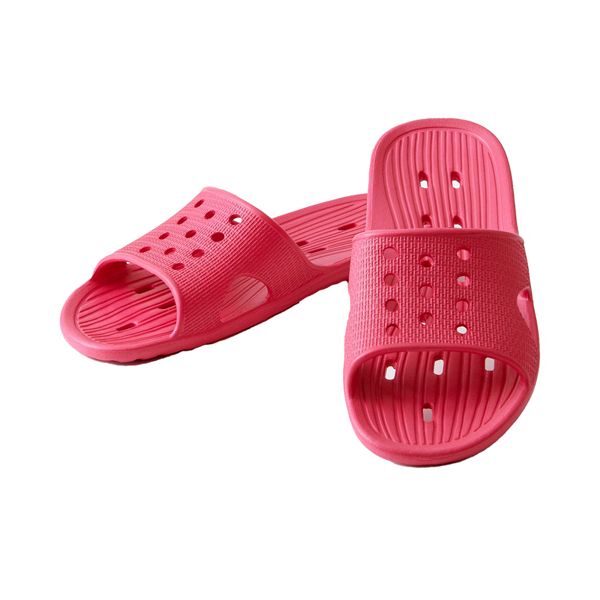 【商品名】 （まとめ） アイメディア 軽くてソフトなベランダサンダル ピンク M（23.0-25.0cm） 1009661M 1足 【×2セット】 【ジャンル・特徴】 穴あきソールだから水が抜けて乾き
