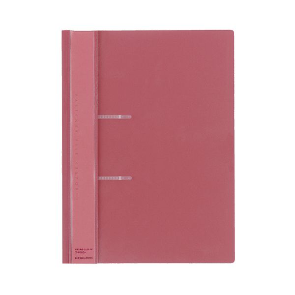 【商品名】 コクヨ ファスナーファイル（レポート） PP表紙 A4タテ 2穴 100枚収容 ピンク フ-P160P 1セット（20冊） [ フ-P160P ]