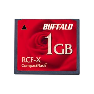 バッファロー コンパクトフラッシュ 1GB RCF-X1GY 1枚〔代引不可〕