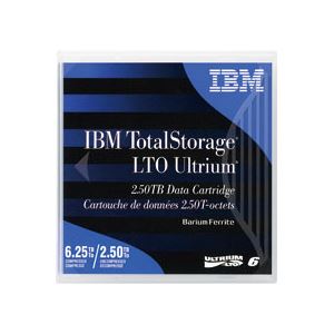 IBM LTO Ultrium6 データカートリッジ 2.5TB/6.25TB 00V7590 1巻〔代引不可〕