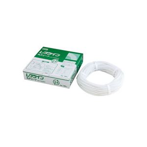 【商品名】 マックス レタツイン 丸チューブ (UL224規格品) 内径3.6mm×100m巻 白 LM-TU336N2 1個 【ジャンル・特徴】 ラベルライター・カッティングマシン ラベルライター 
