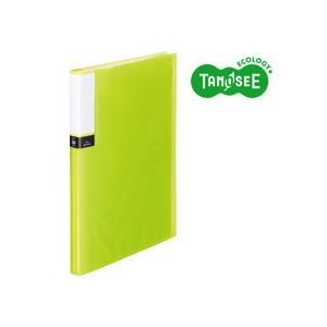 【商品名】 （まとめ）TANOSEE クリアブック（透明表紙） A4タテ 36ポケット グリーン 30冊 【ジャンル・特徴】 クリヤーファイル 固定式 [ TPCBA4-36G ]